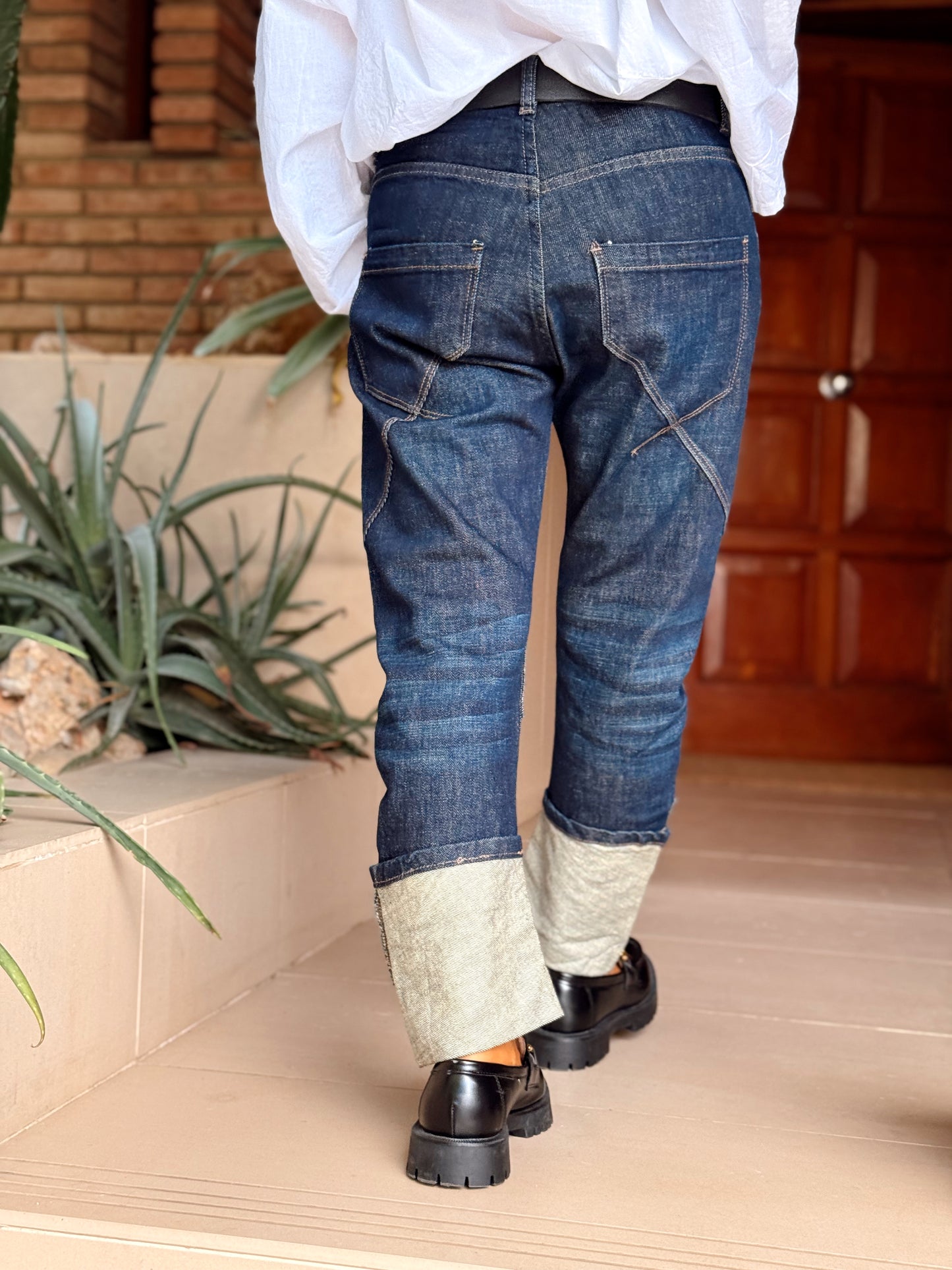 JEANS VAQUEROS LISA INDIGO OSCURO