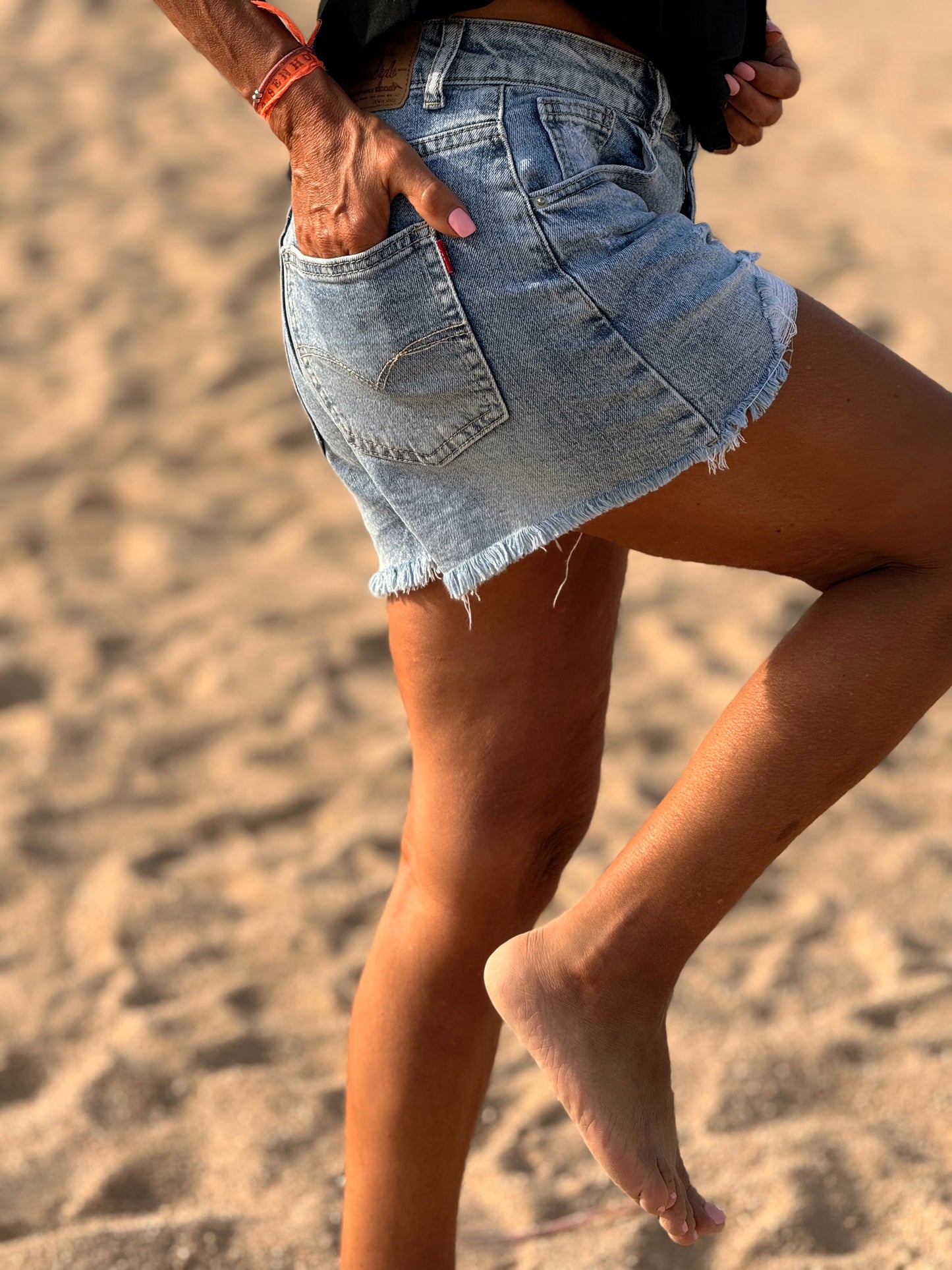 SHORT DESGASTADO JULIA TEJANO