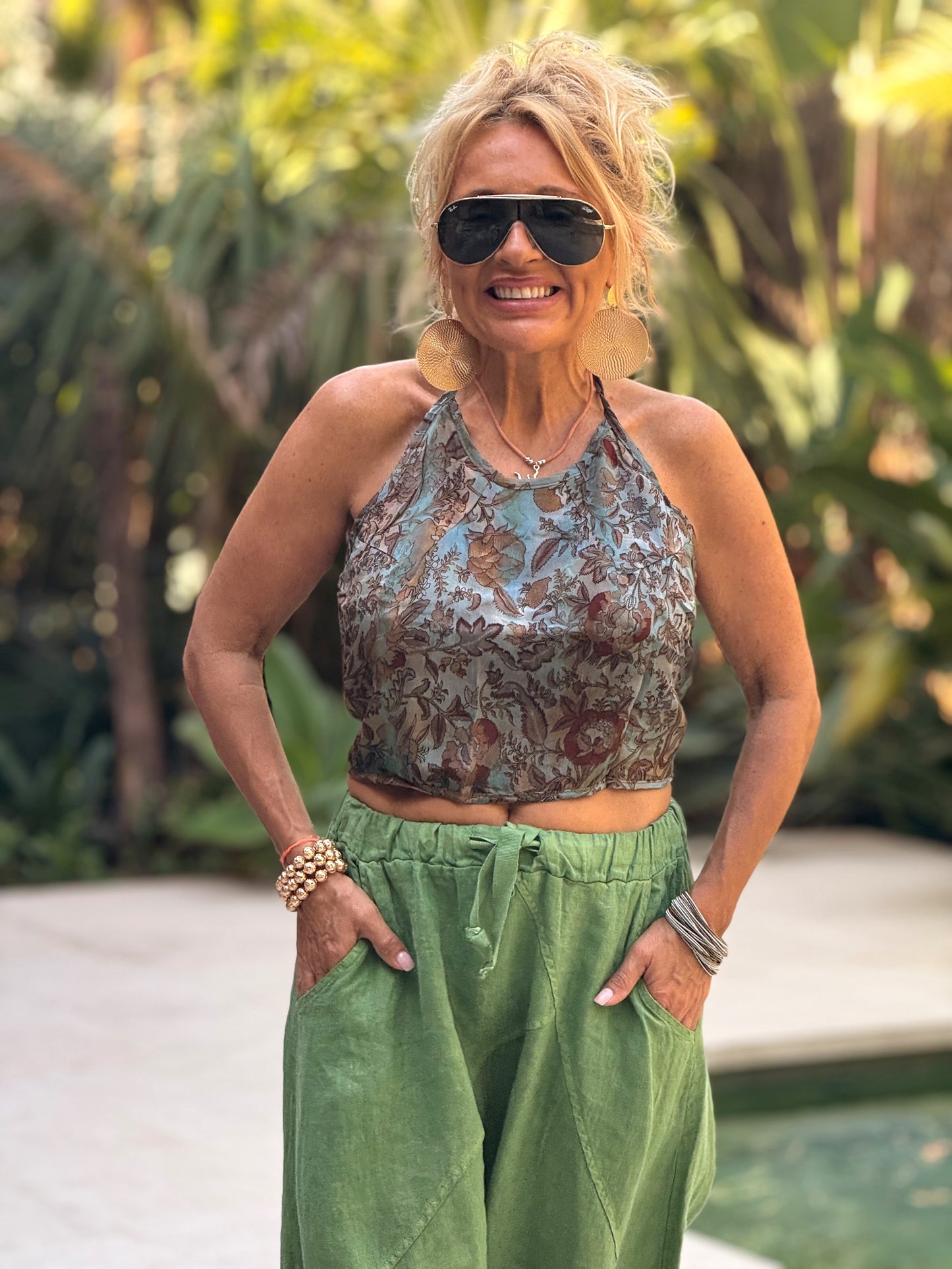 TOP CORTO INDY MULTICOLOR