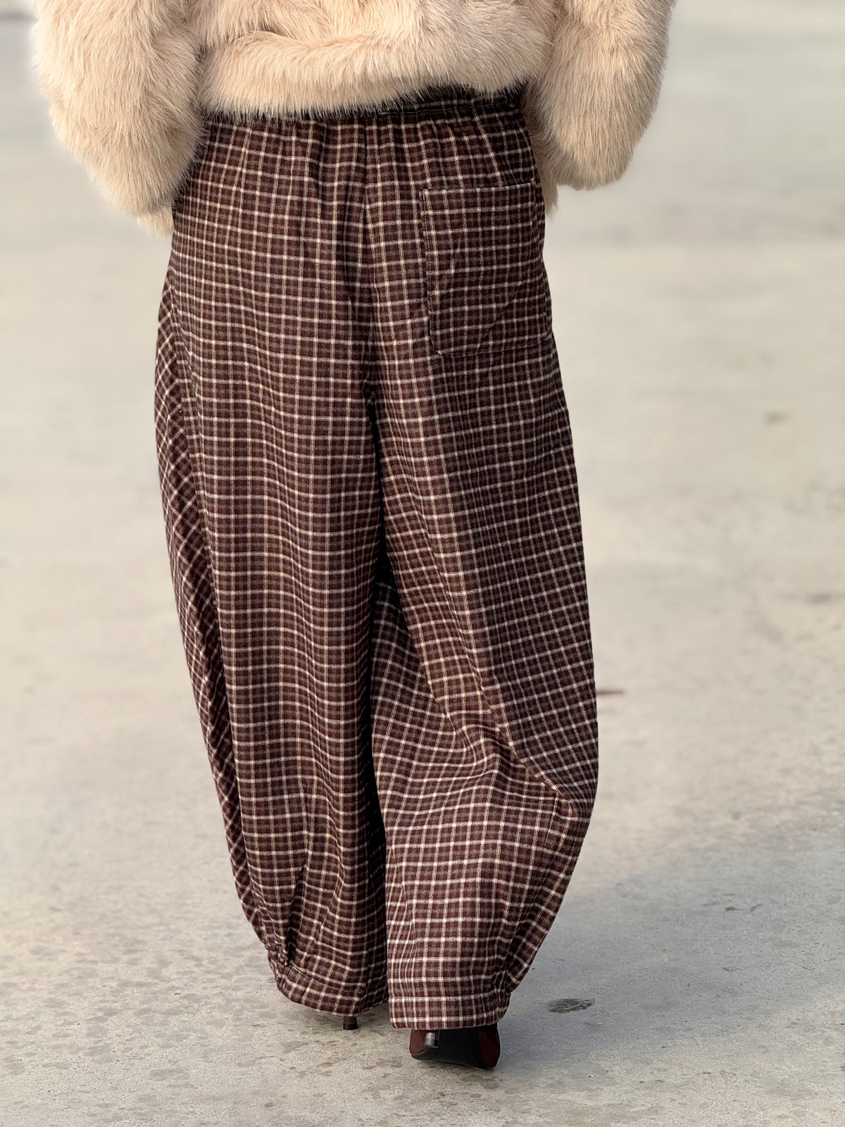 PANTALON CUADROS LEA MULTICOLOR