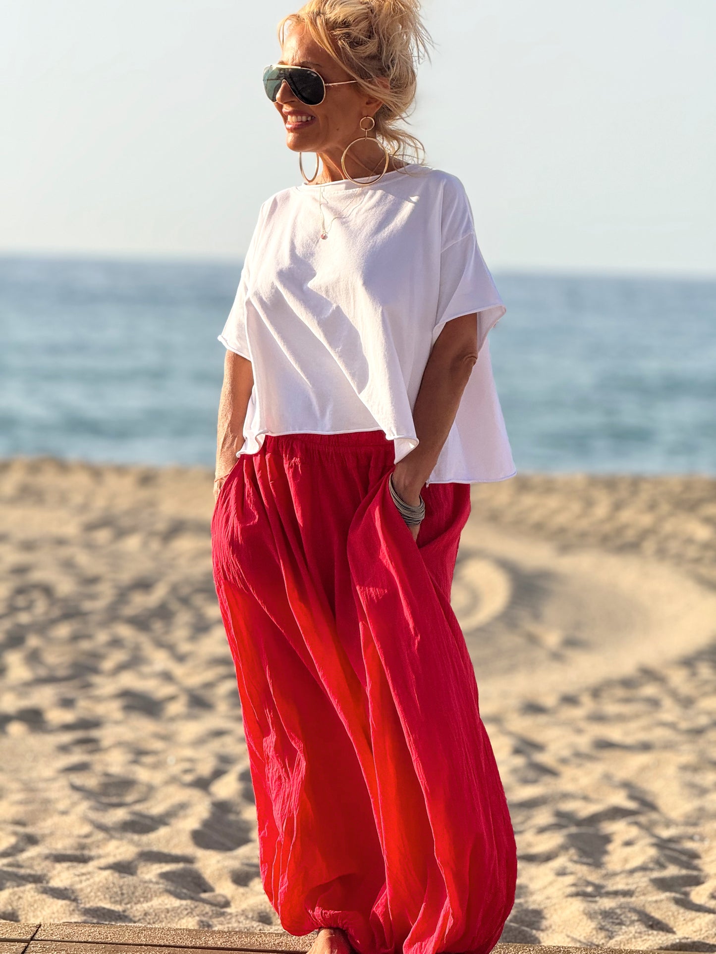 PANTALON BALLON MULTICOLOR