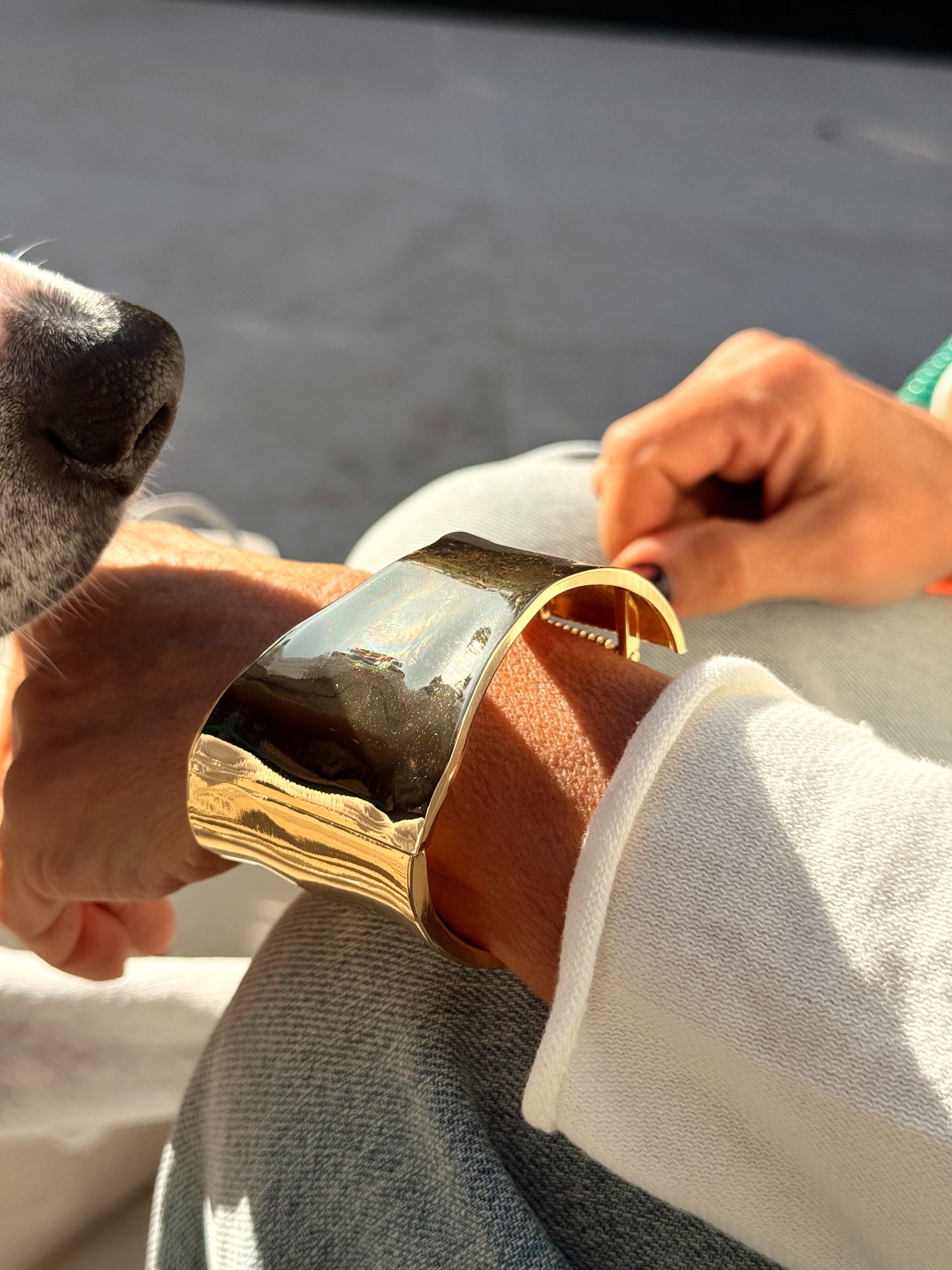 PULSERA MATIS DORADA