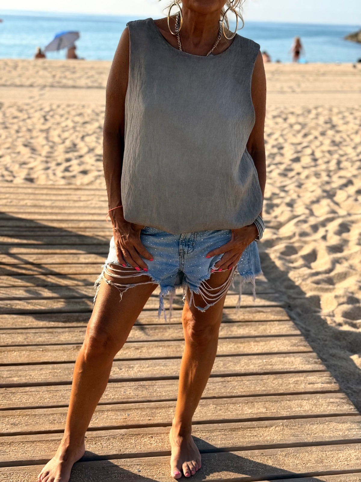 TOP ROCIO MULTICOLOR