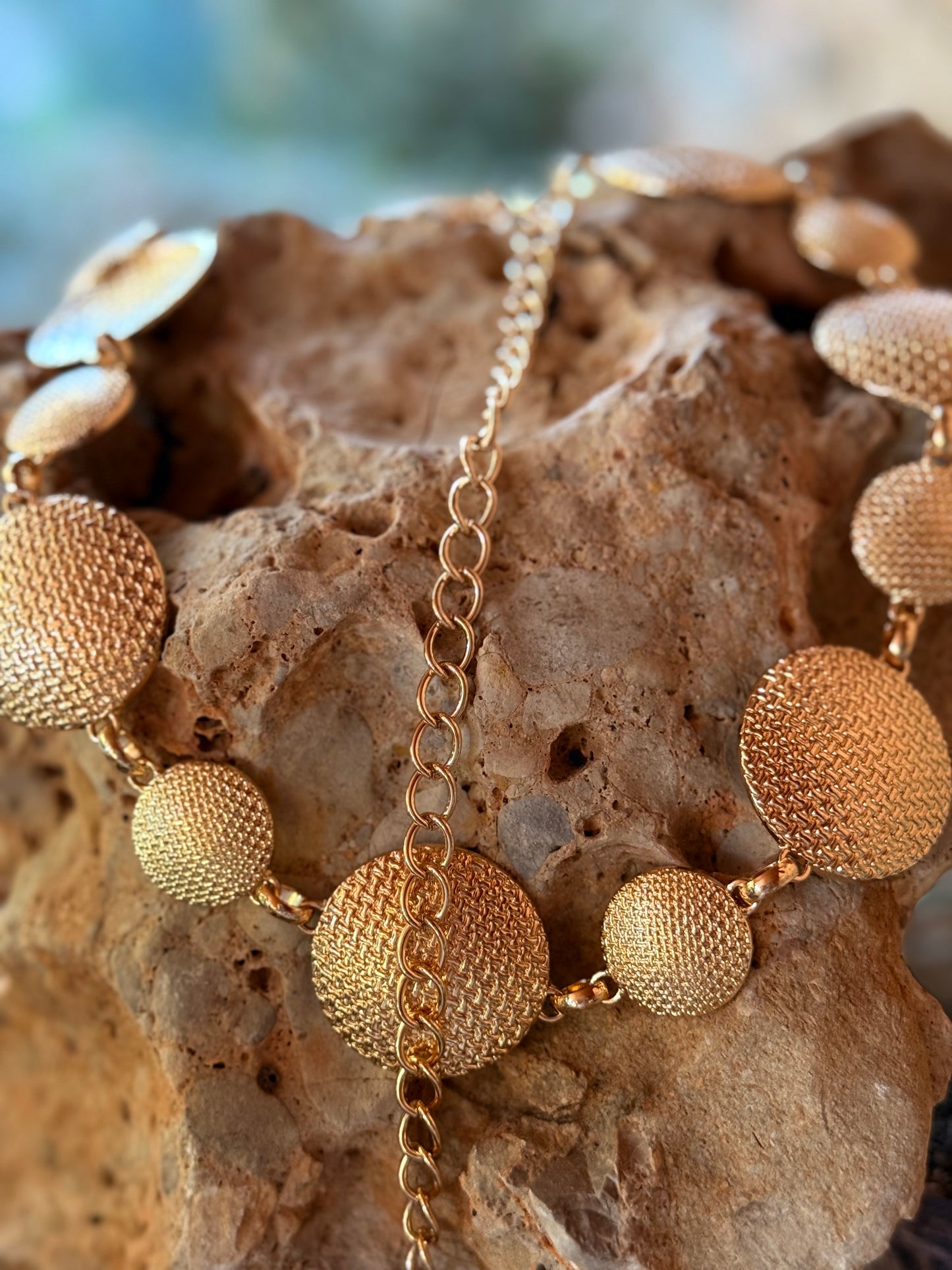 CINTURÓN METAL MULTICOLOR