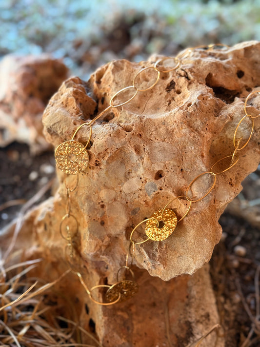 COLLAR LUZ SERENA DORADO