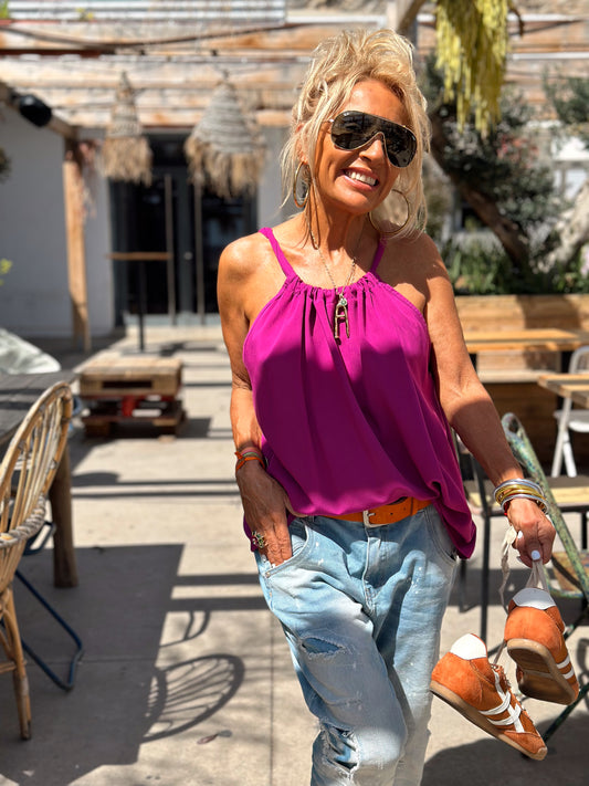 TOP BLUSA ANGELA LILAS