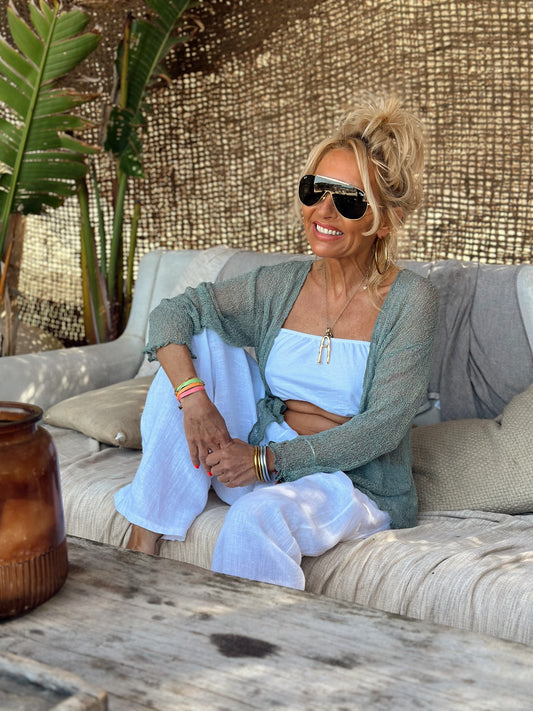 CARDIGAN CORTO ANNY ALMANDRA