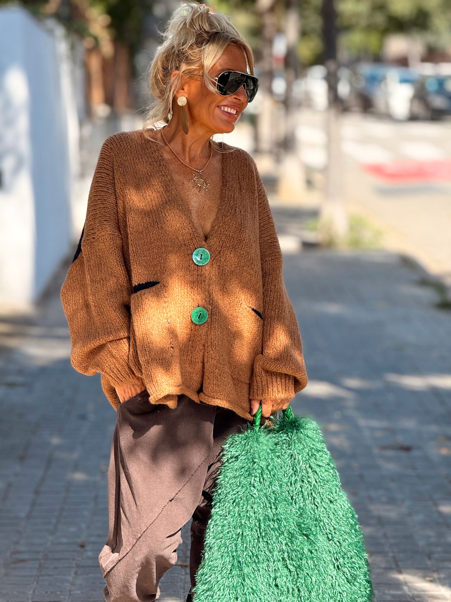 BOLSO PELO SINTÉTICO KEZIA MULTICOLOR