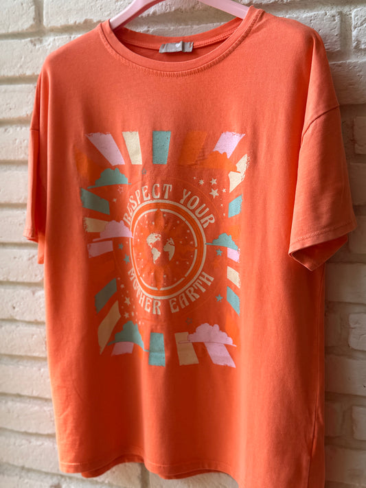 CAMISETA MUNDO MULTICOLOR