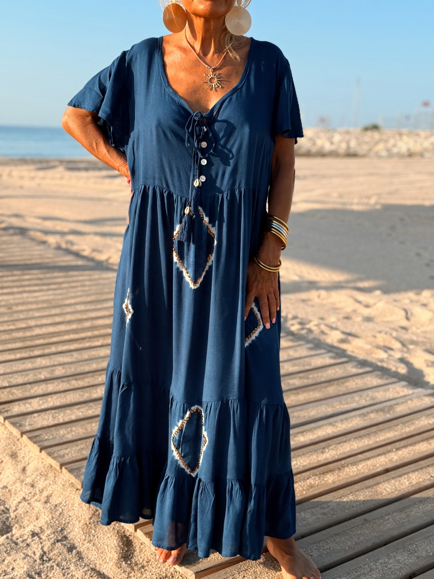 VESTIDO TYE&DYE MULTICOLOR