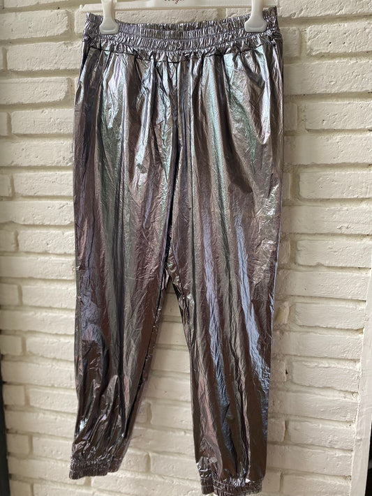 PANTALÓN CON BRILLO MULTICOLOR