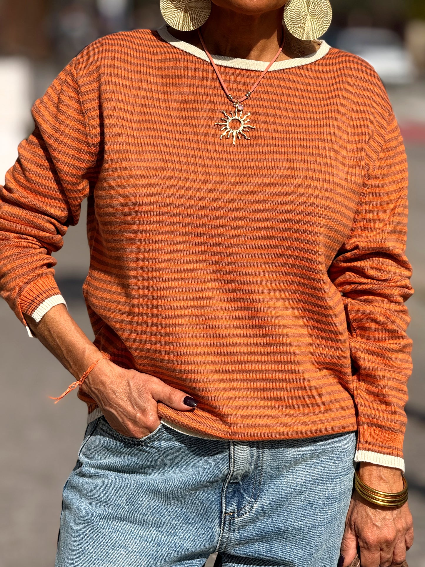 JERSEY RAYAS MULTICOLOR