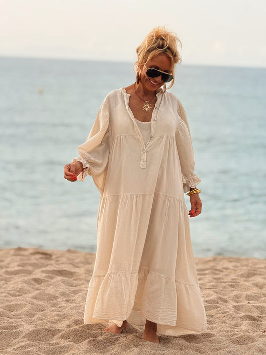 VESTIDO DOBLE CAEL MULTICOLOR