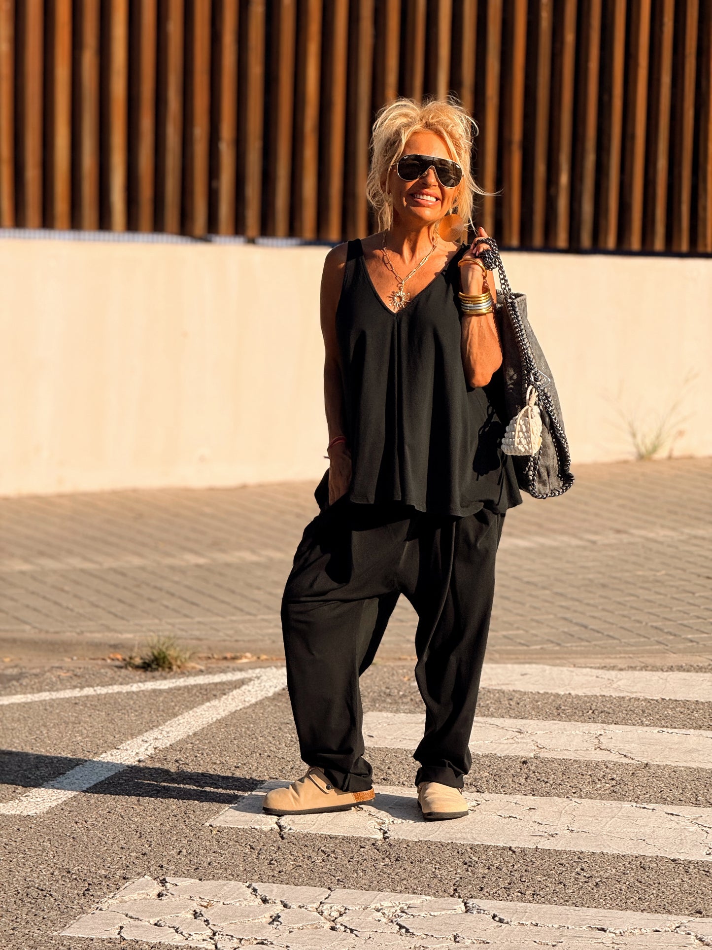 CONJUNTO TOP-PANTALON KEZIA MULTICOLOR