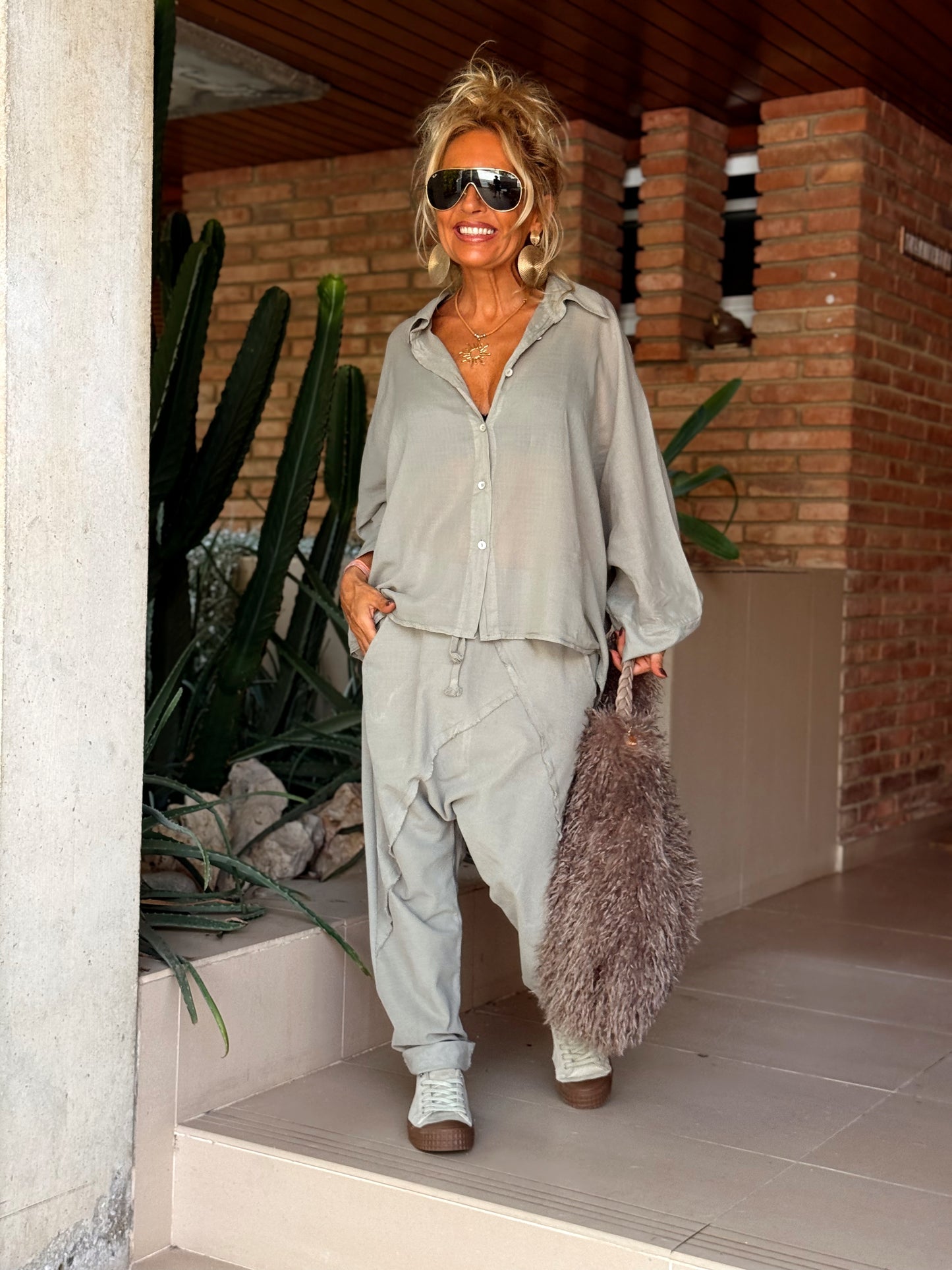 SUDADERA OVERSIZE MAELIS MULTICOLOR