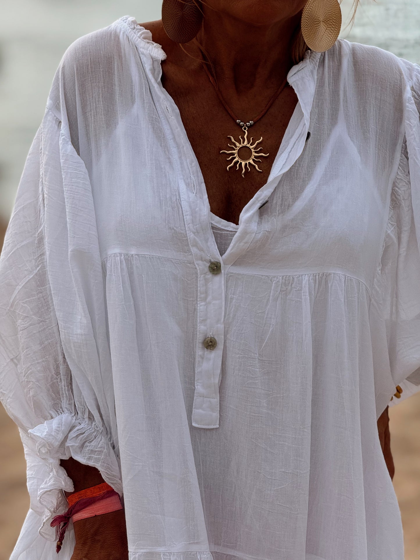 VESTIDO DOBLE CAEL MULTICOLOR