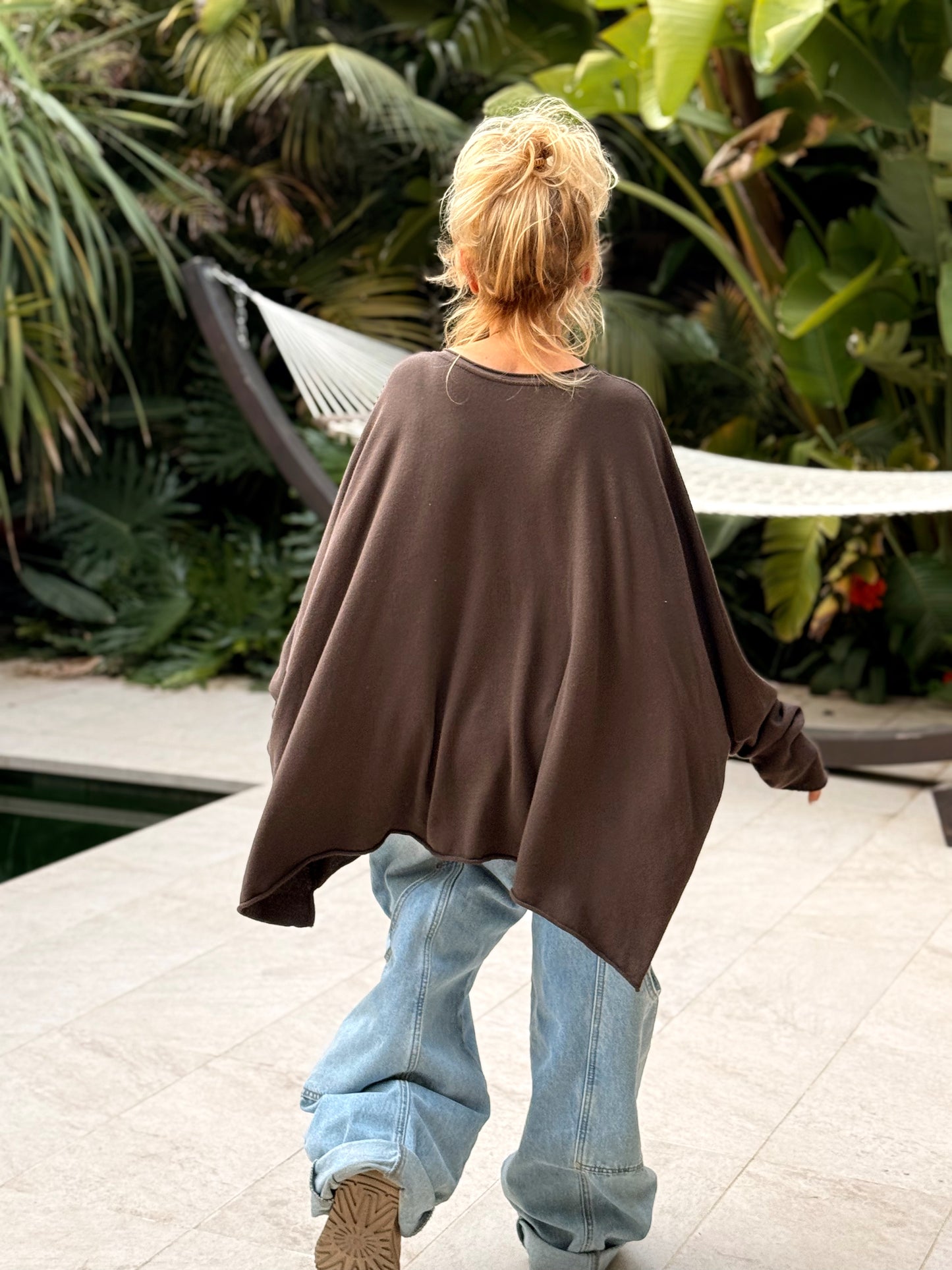 CAMISETA DESGASTADA SUPER OVERSIZE DANI MULTICOLOR