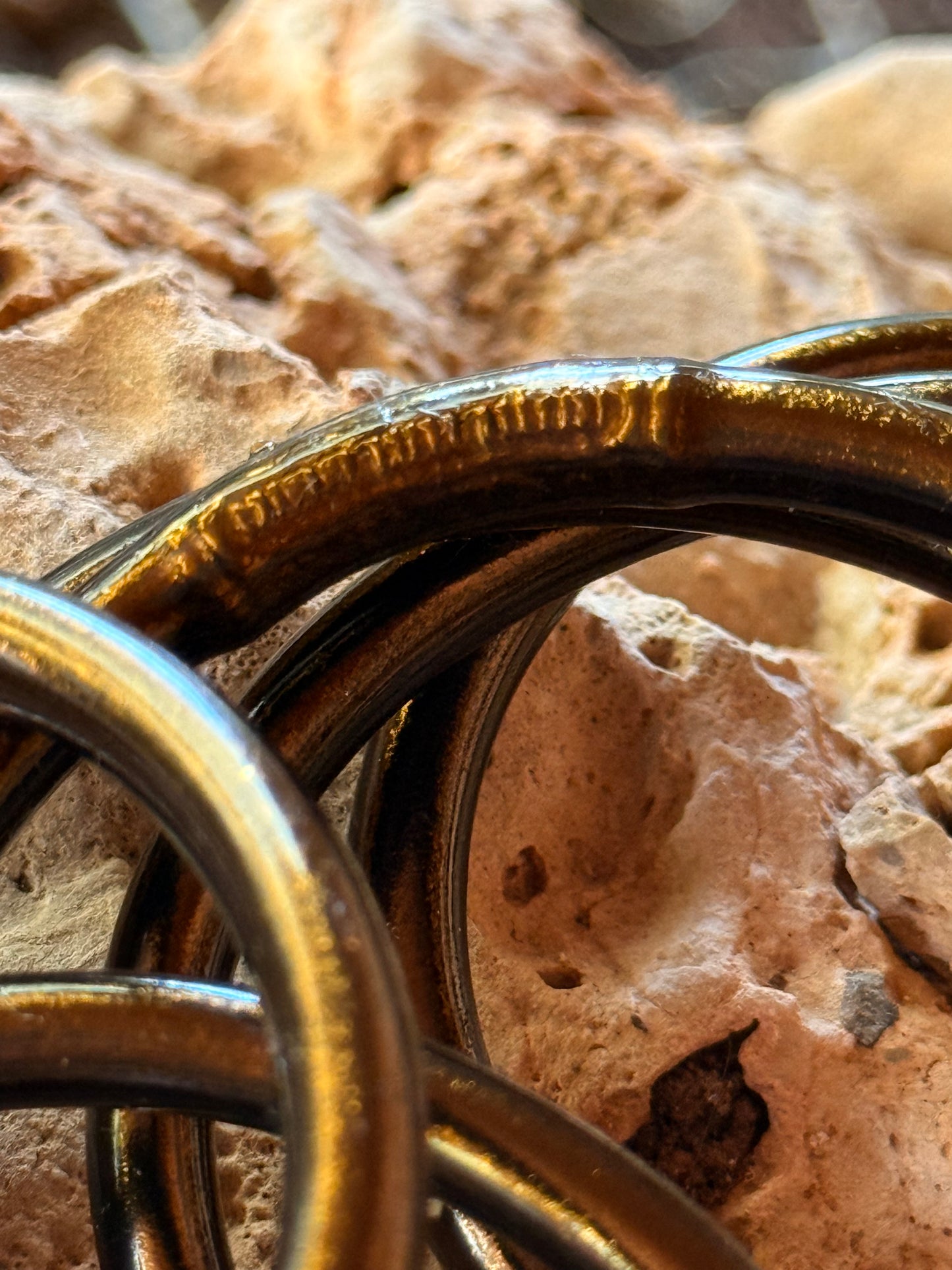 PULSERA DE SUERTE PAN DE ORO MOKA