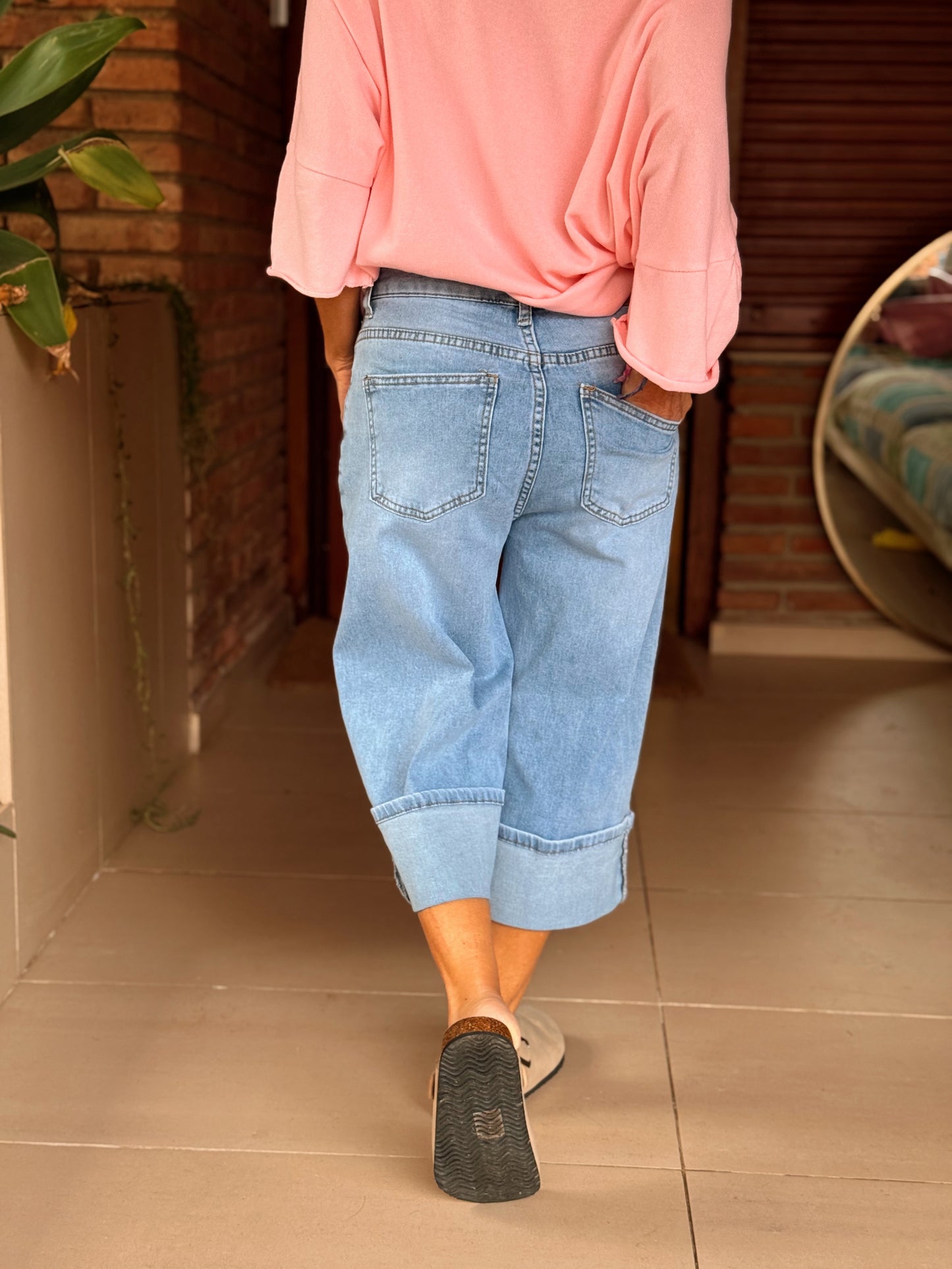 BERMUDA JEANS VAQUEROS TEJANO