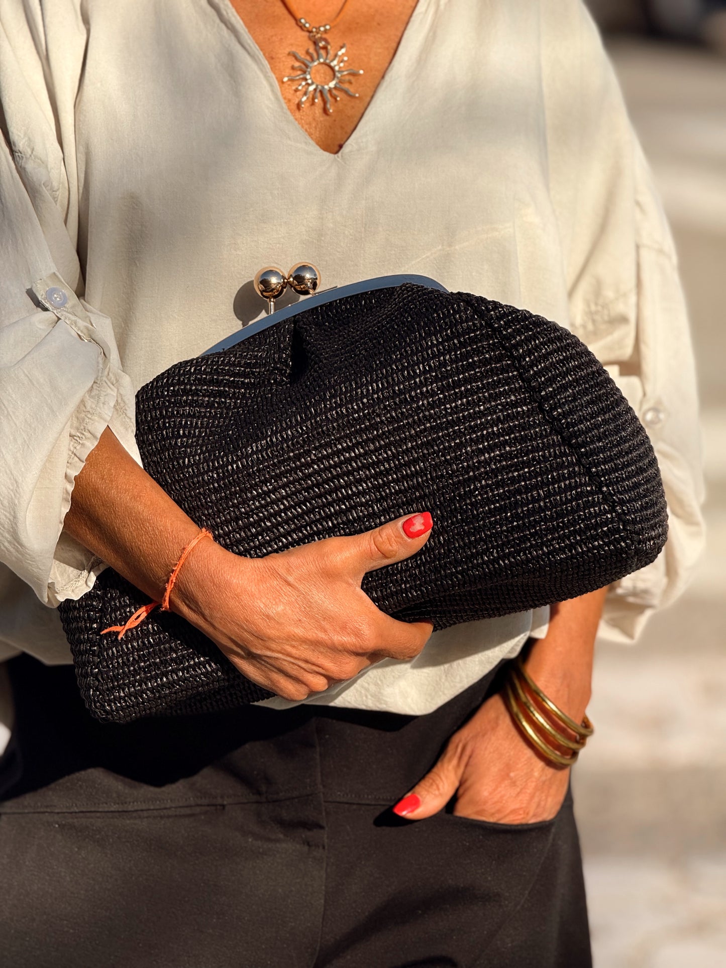 CLUTCH CELINE MULTICOLOR