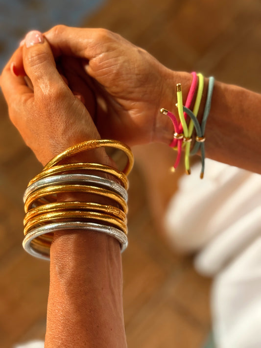 PULSERA ELASTICA MULTICOLOR