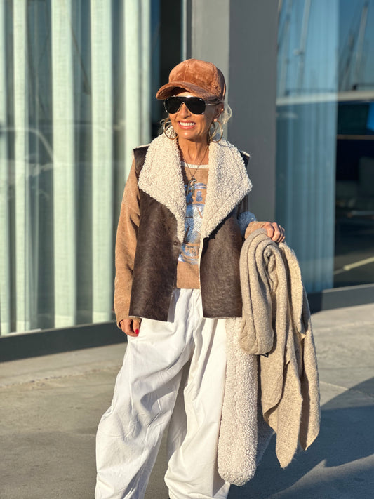 GORRA TERCIOPELO CAMEL