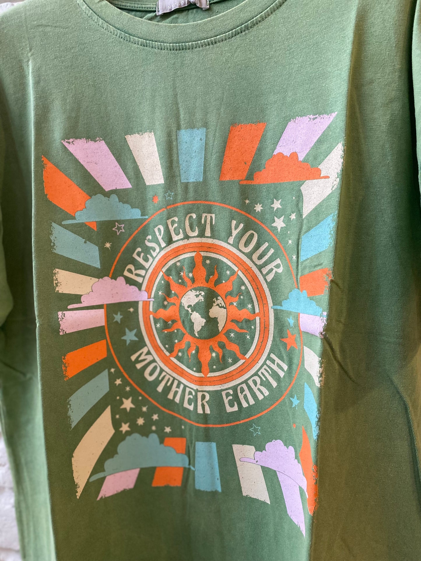 CAMISETA MUNDO MULTICOLOR