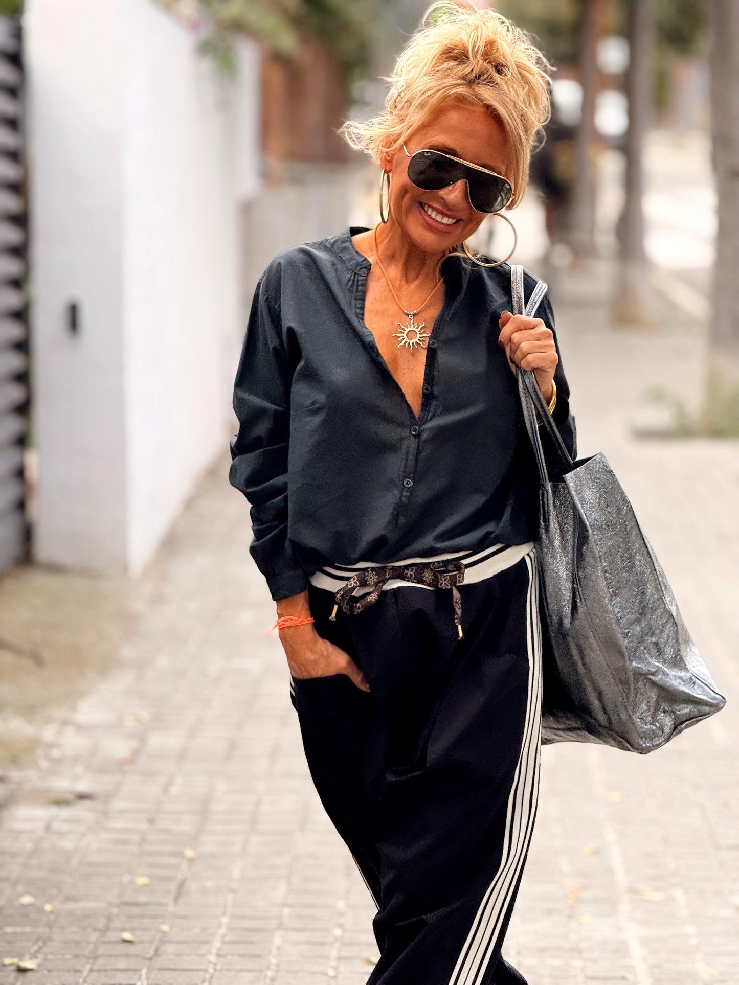 BOLSO PEDRO PLATEADO