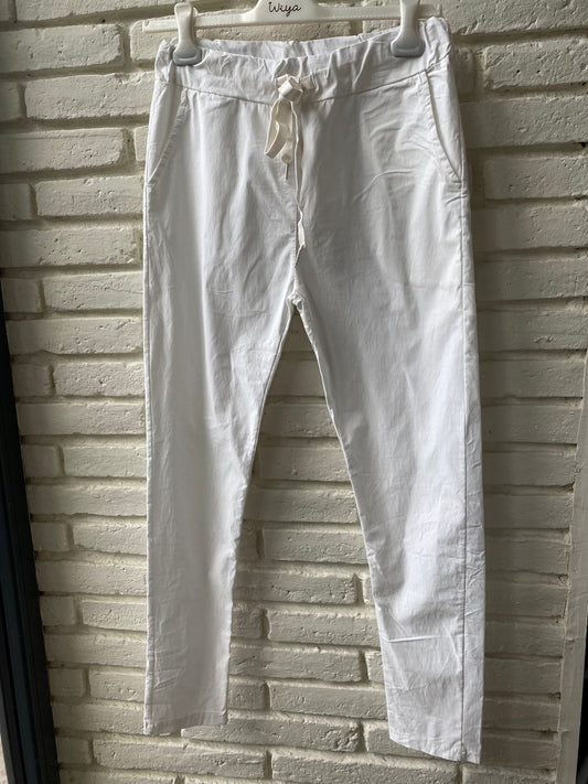 PANTALON MARIO BLANCO