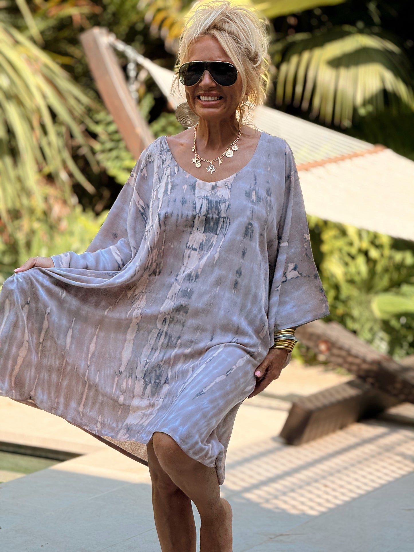 KAFTAN OVERSIZE WAIKIKI MULTICOLOR