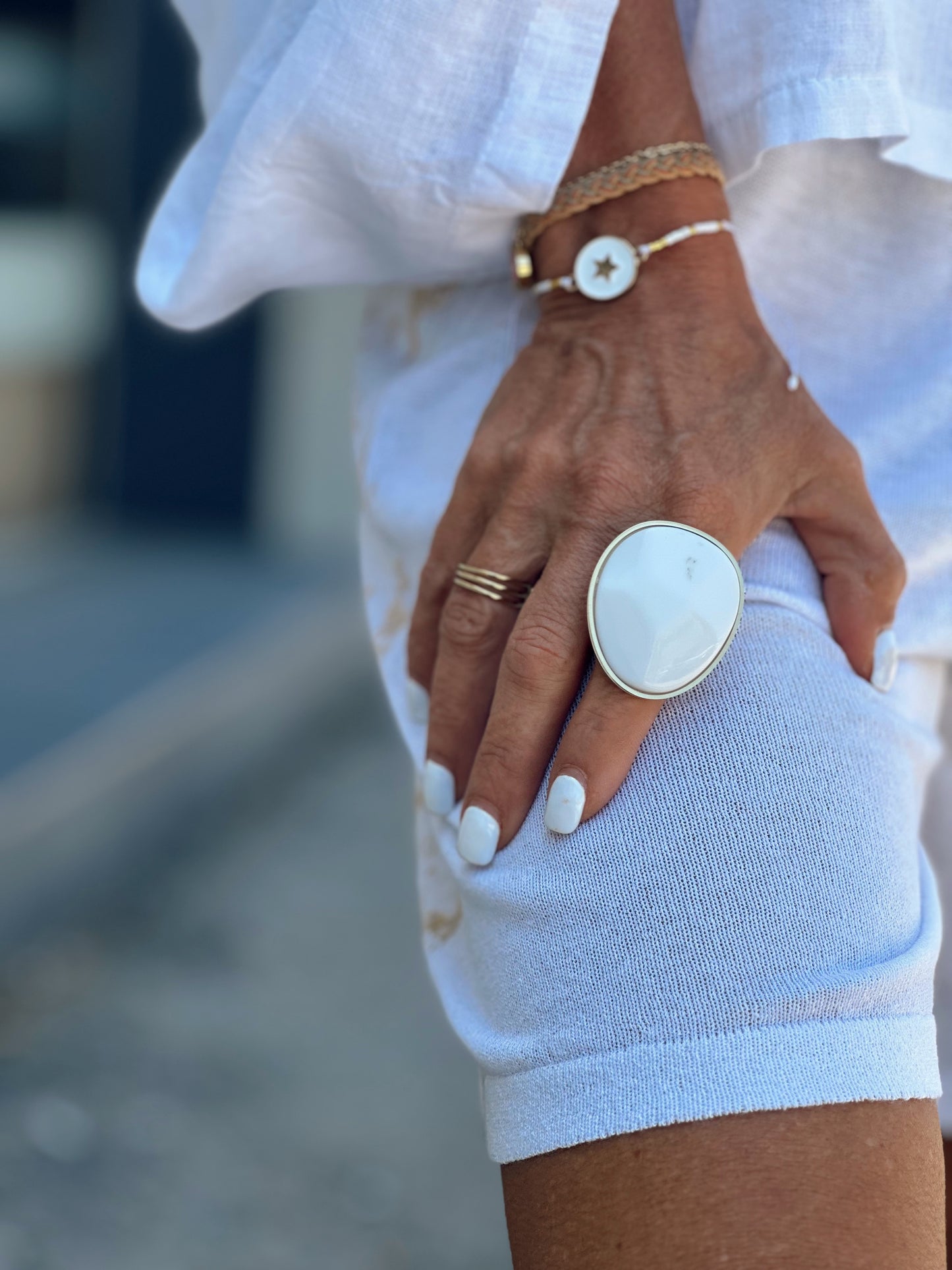 PULSERAS STAR BLANCO