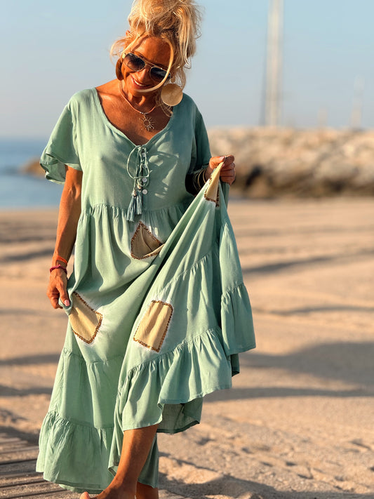 VESTIDO TYE&DYE MULTICOLOR