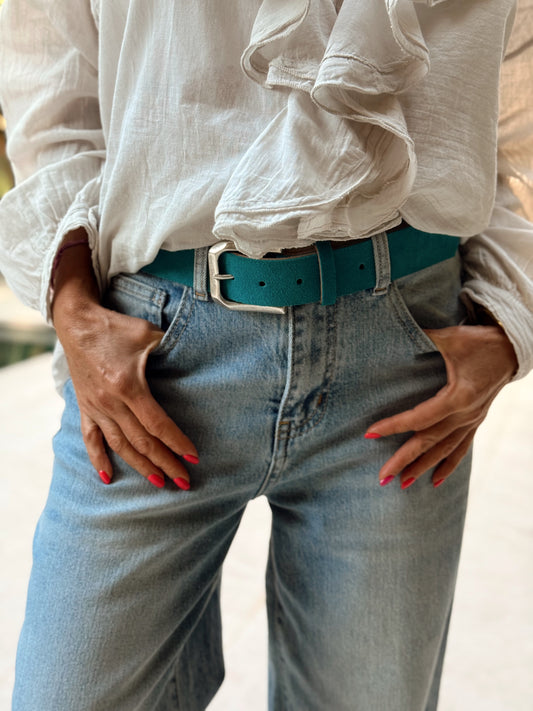 CINTURÓN ANTE CALIFORNIA AZUL