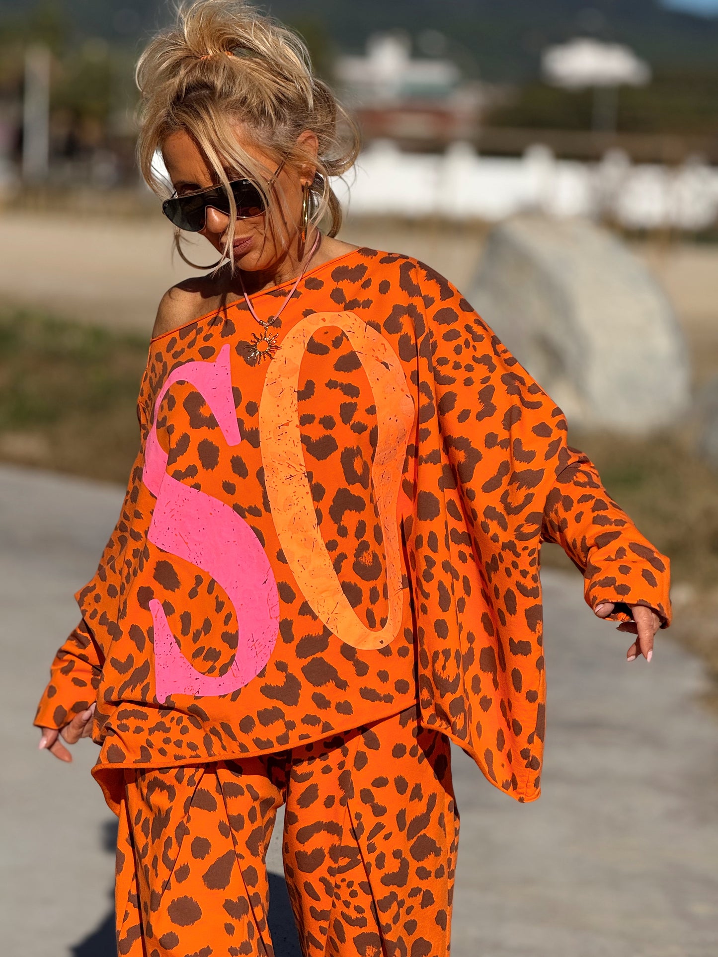 CAMISETA OVERSIZE ANIMAL PRINT