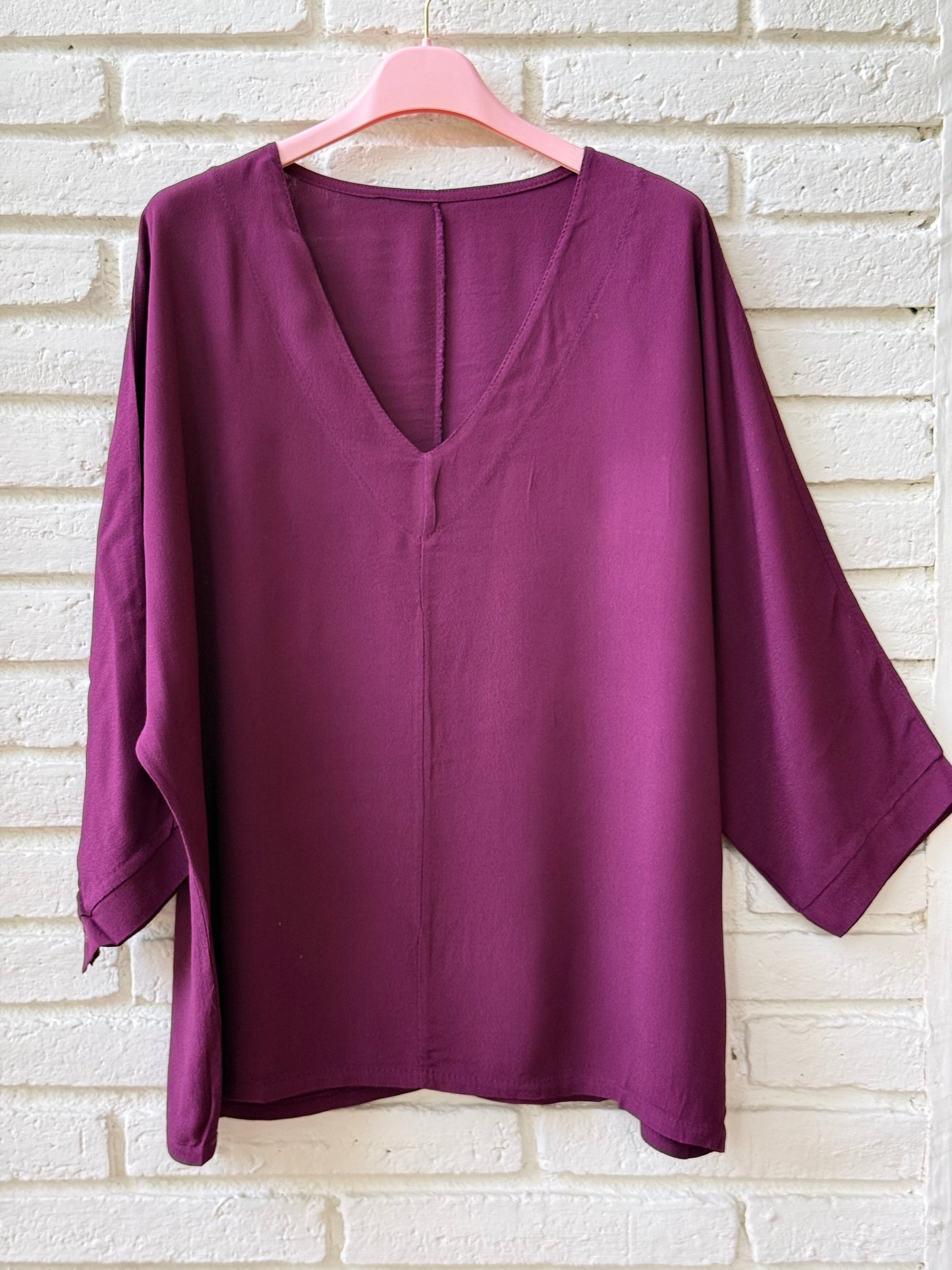 BLUSA LAURA GRANATE