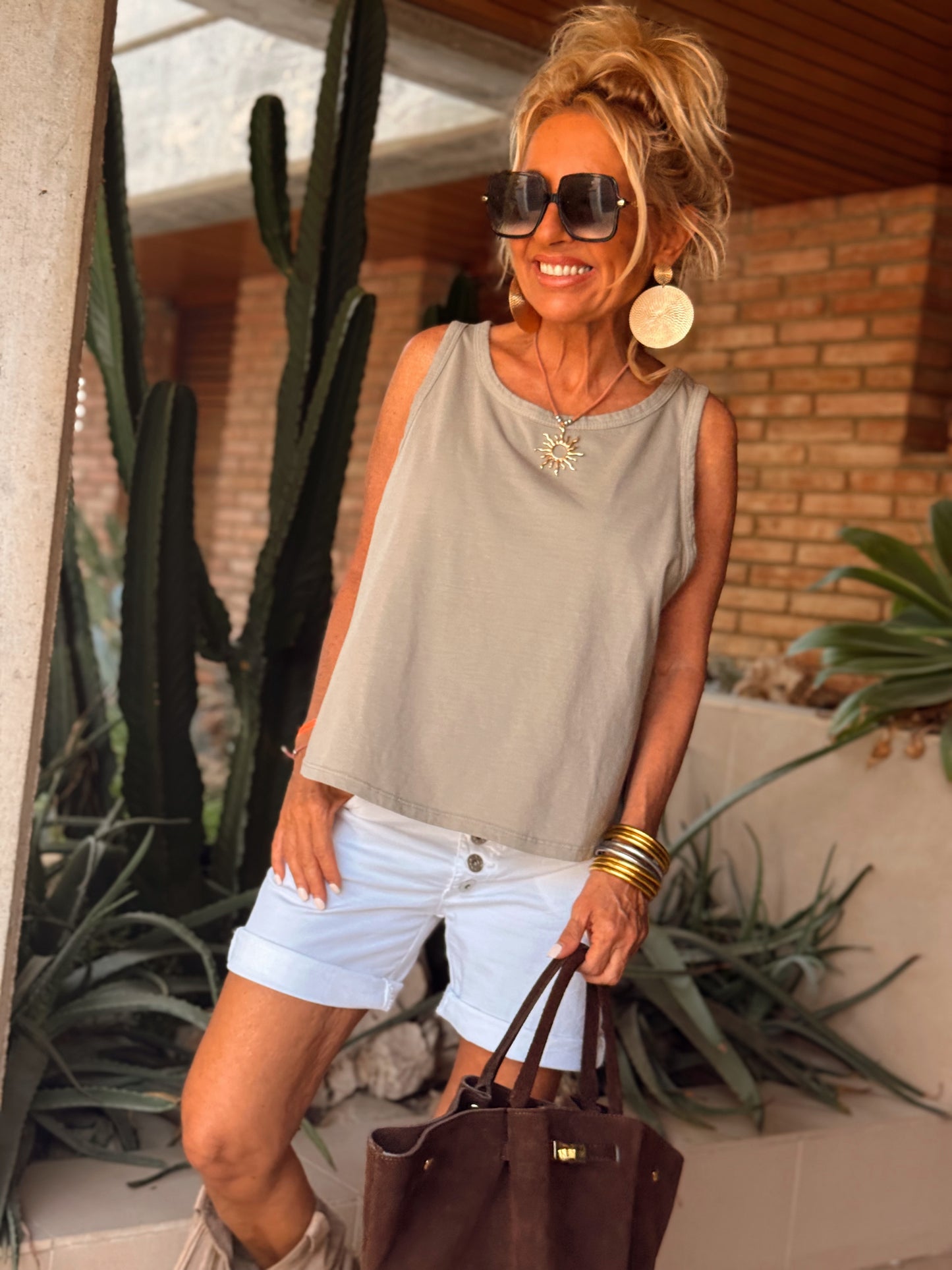 TOP CORTO MANON MULTICOLOR