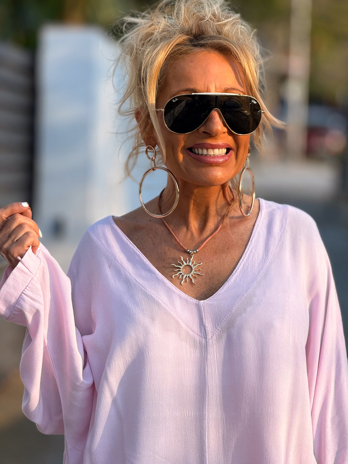 BLUSA OVERSIZE LAURA MULTICOLOR