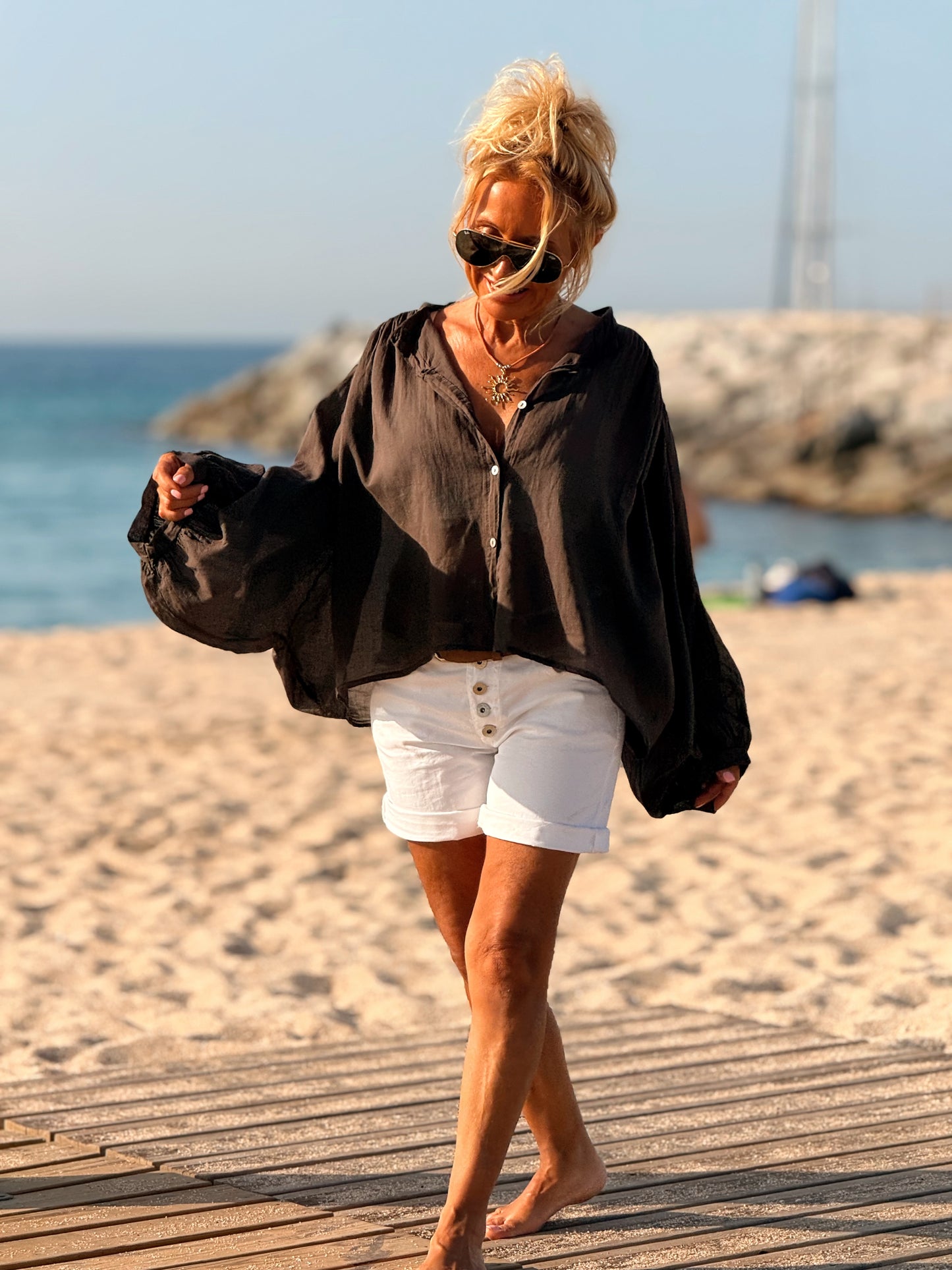 BLUSA CORTA KATE MULTICOLOR