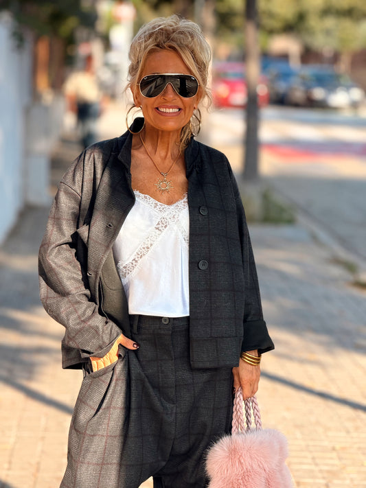 TOP LENCERO MICA BLANCO