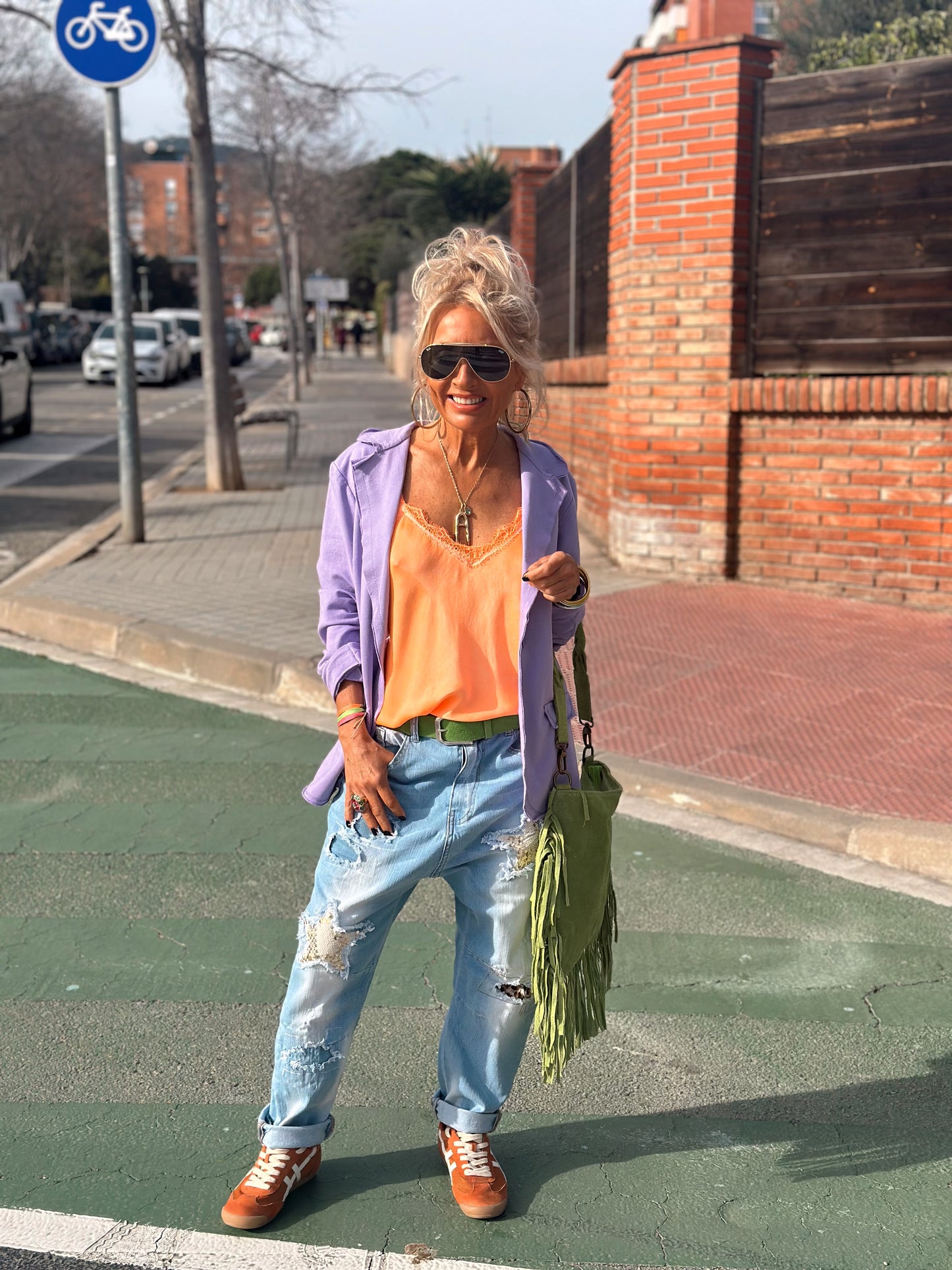 AMERICANA DESGASTADA JOYCE MALVA