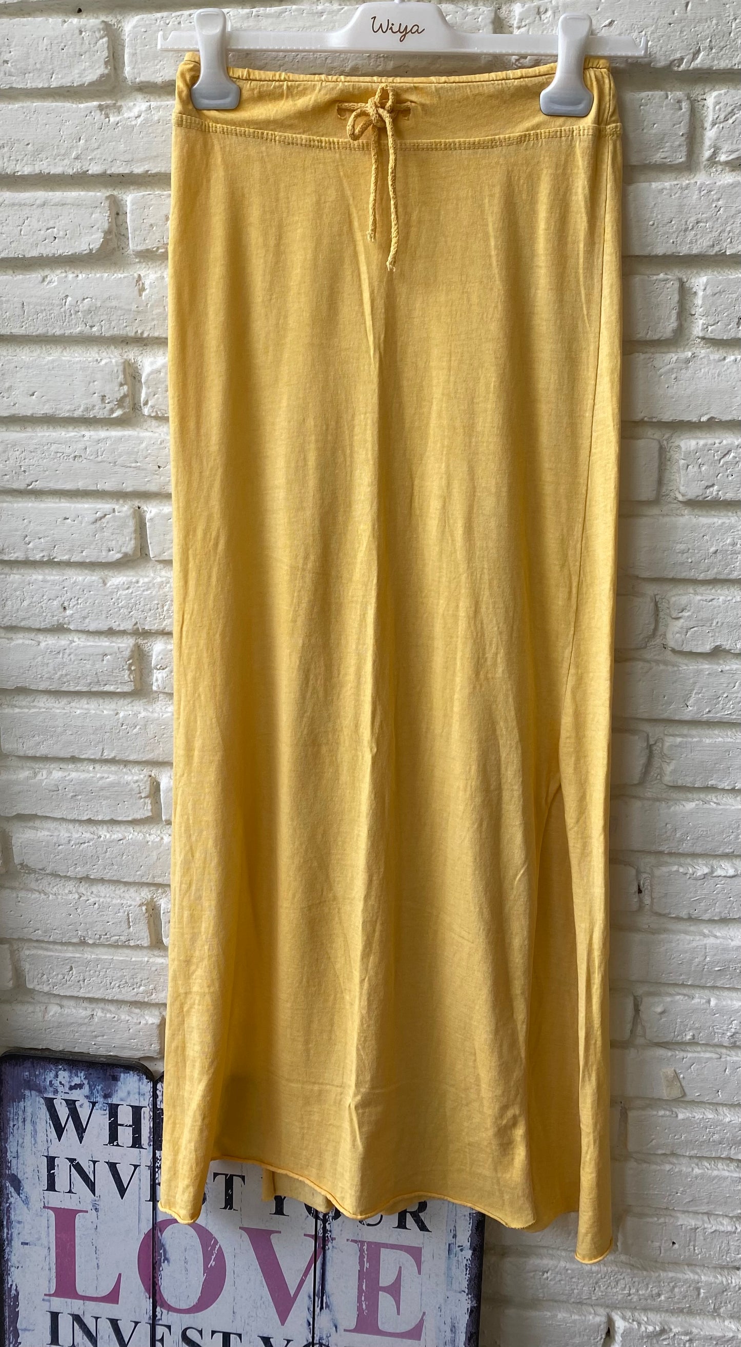 FALDA GUILLERMINA AMARILLA