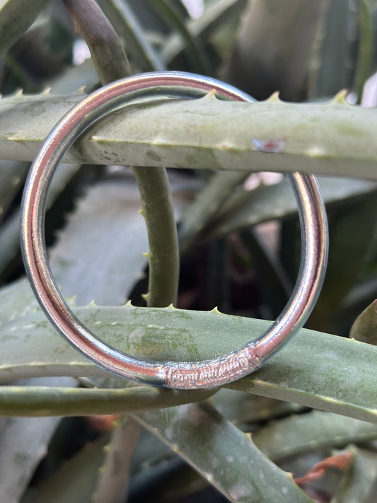 PULSERA DE SUERTE PAN DE ORO PLATEADO