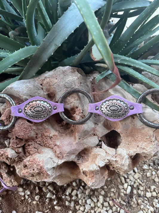 CINTURÓN ANTE HIPPIE MALVA