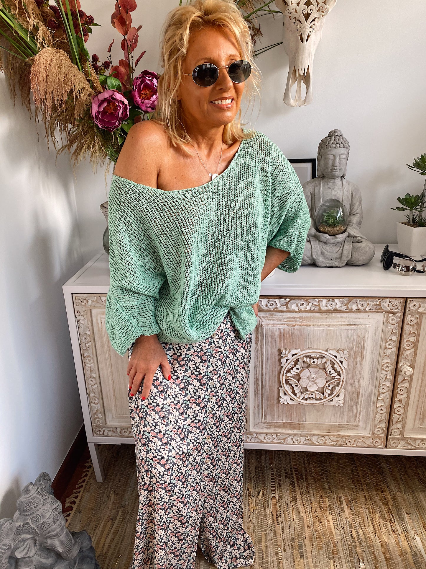 FALDA VALERY ESTAMPADA FLORES