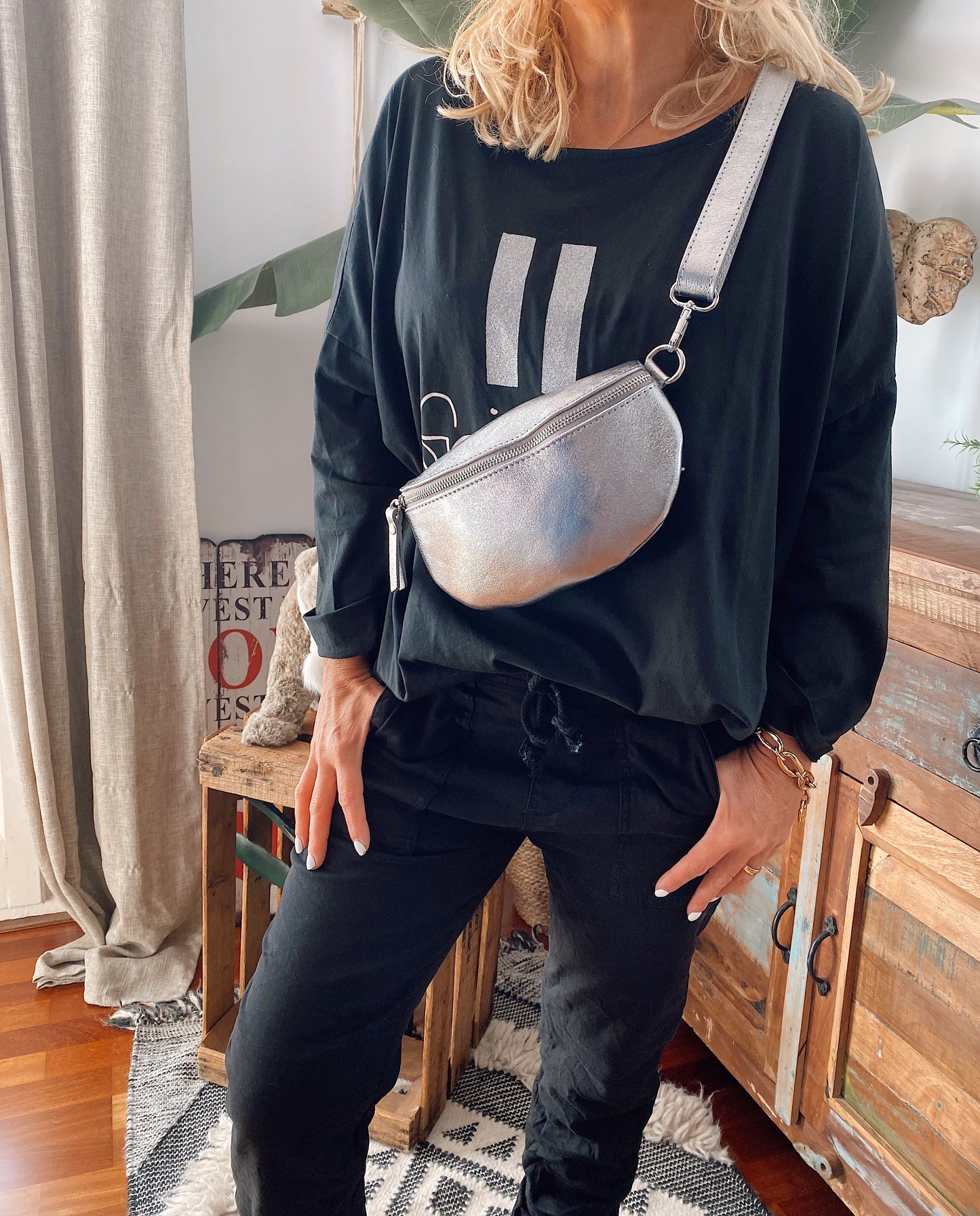 PANTALÓN BAGGY SHILA NEGRO