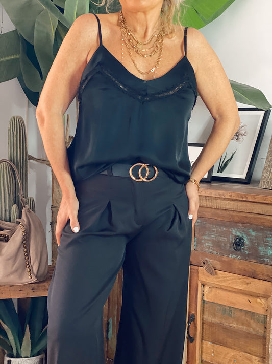 PANTALÓN LARGO MANUELA NEGRO