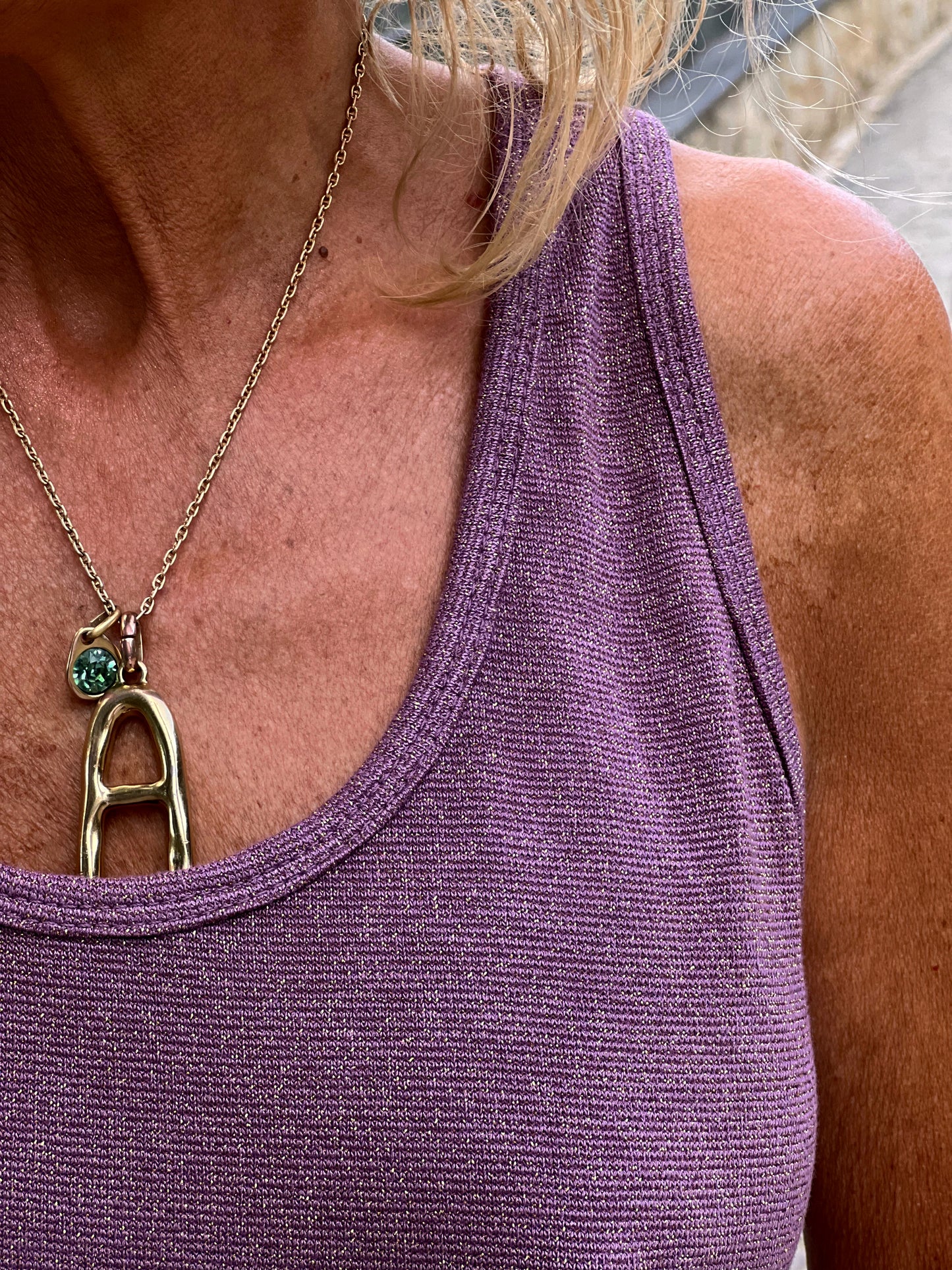 CONJUNTO TOP-CHAQUETA BRILLO RITA ROSA