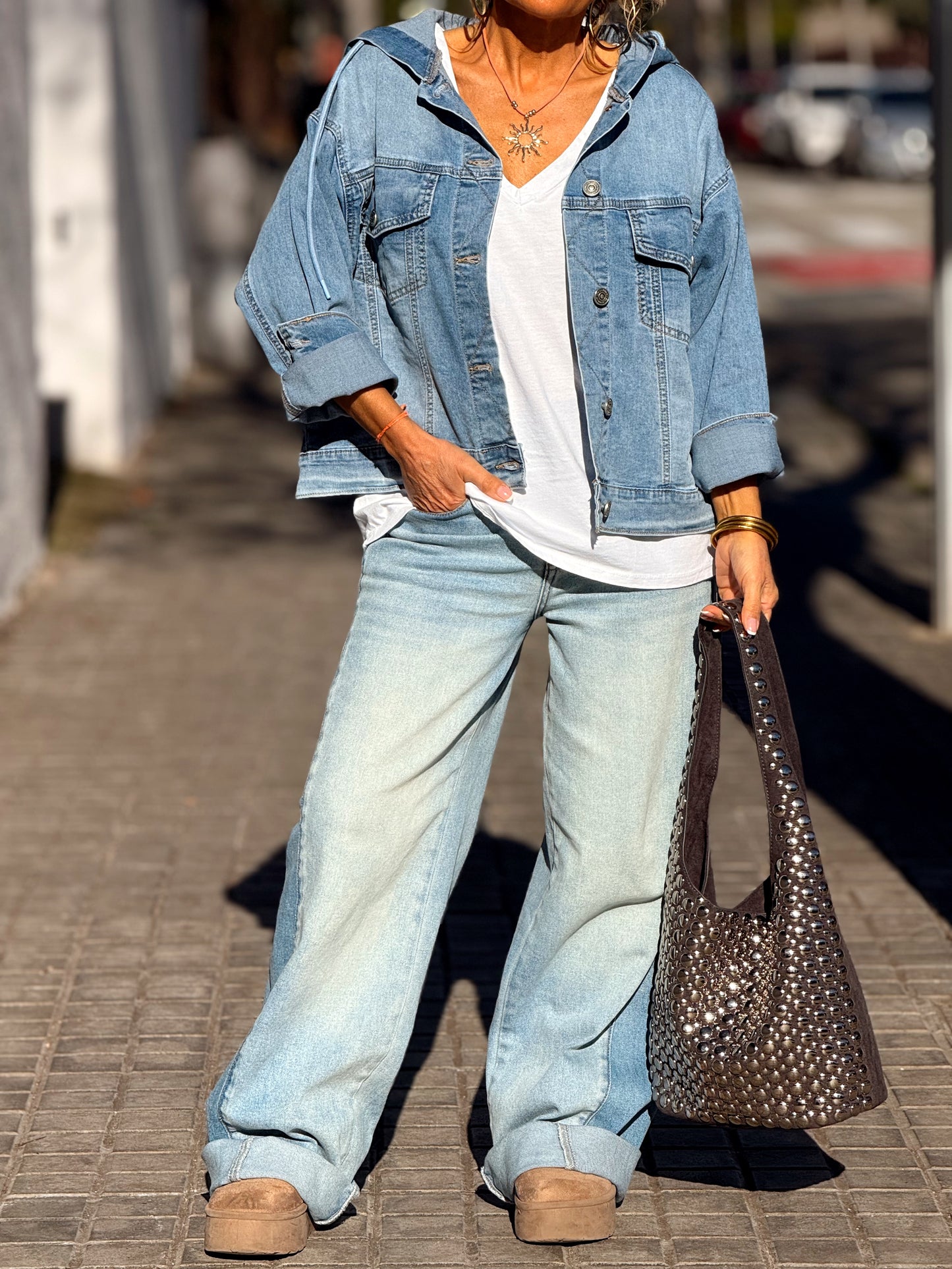 CAZADORA CON CAPUCHA ALEX TEJANO