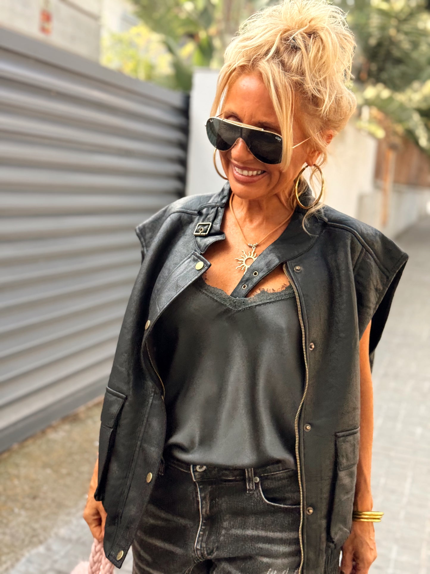 CHALECO POLIPIEL LEONARDO MULTICOLOR