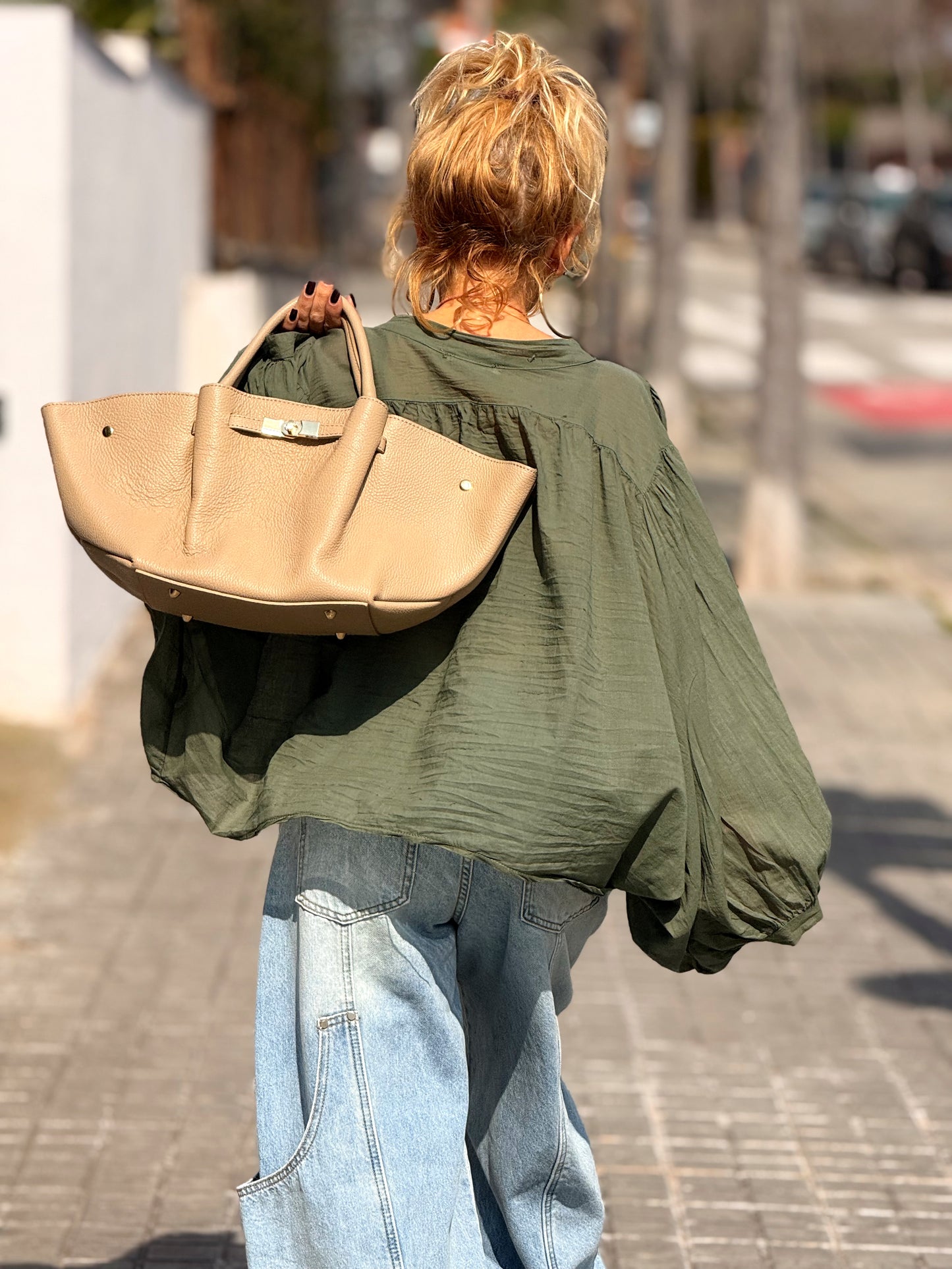 BOLSO POLIPIEL BEIGE